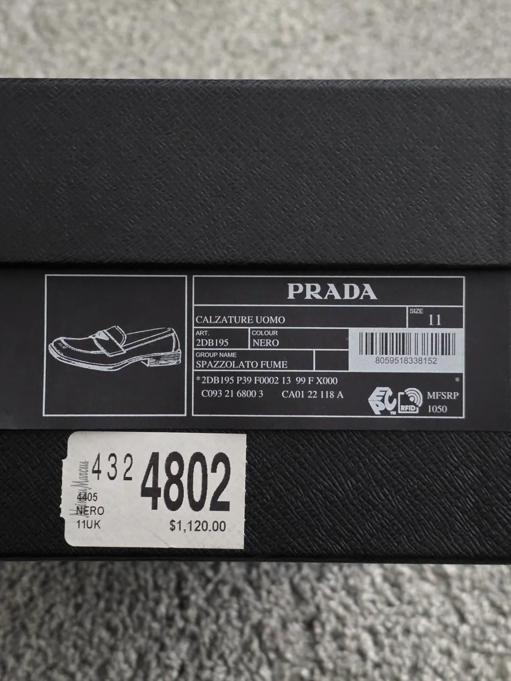 Prada Calzature Uomo - Picture 8 of 10
